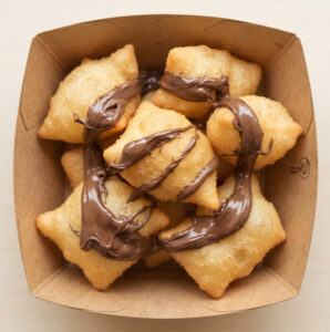 Gnocco Fritto con Nutella